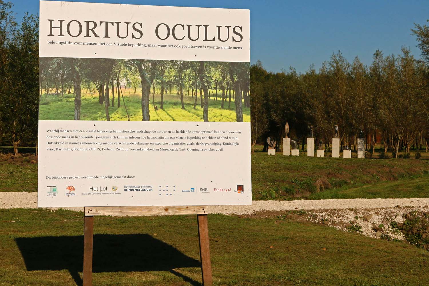 Hortus Oculus - Land Art Delft - 11 oktober 2018