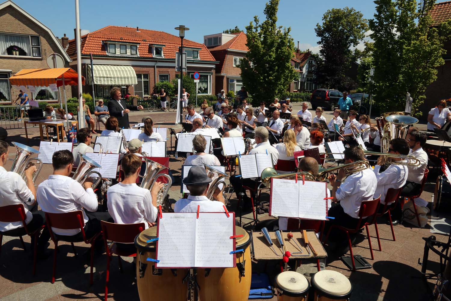 Harmonie Sint Caecilia tijdens de Midden-Delfland Dagen 2017