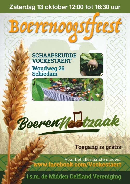 Boerenoogstdag poster